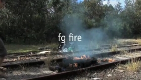 Man Burning